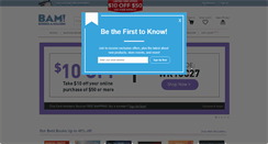 Desktop Screenshot of booksamillion.com
